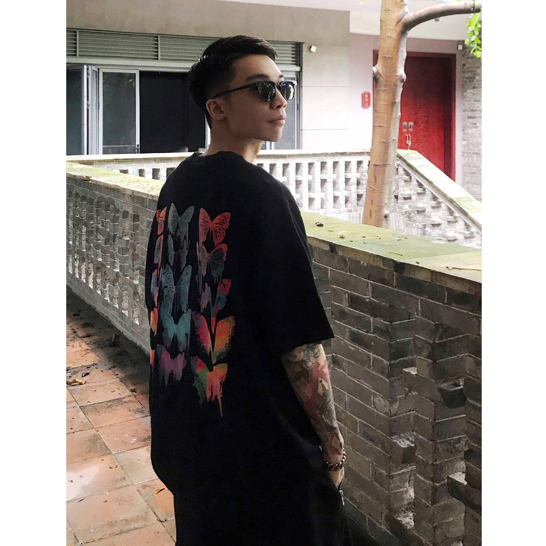 Short Sleeved Men’s T-shirt For Summer Thin And Loose Fit