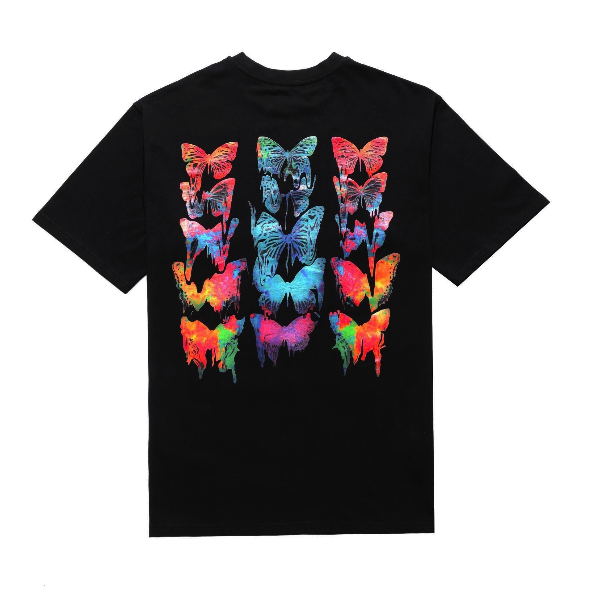 Short Sleeved Men’s T-shirt For Summer Thin And Loose Fit - Black / S