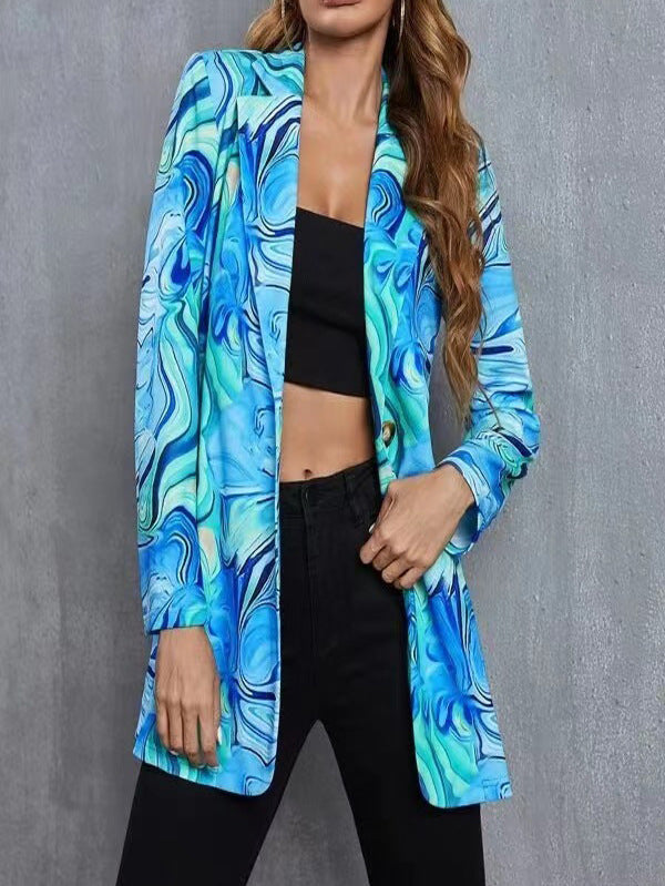 European And American Style Colorful Series Fashion High Sense Spring And Autumn New Casual Suit - G76Z553 / S