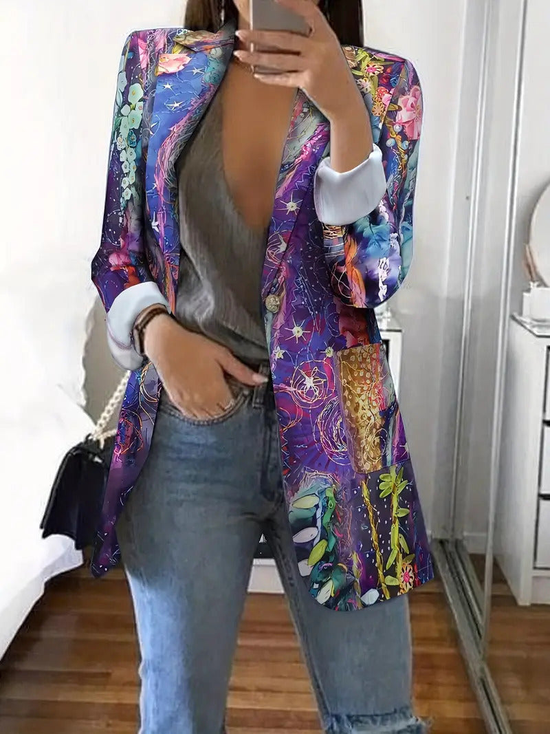 European And American Style Colorful Series Fashion High Sense Spring And Autumn New Casual Suit - G76Z558 / S