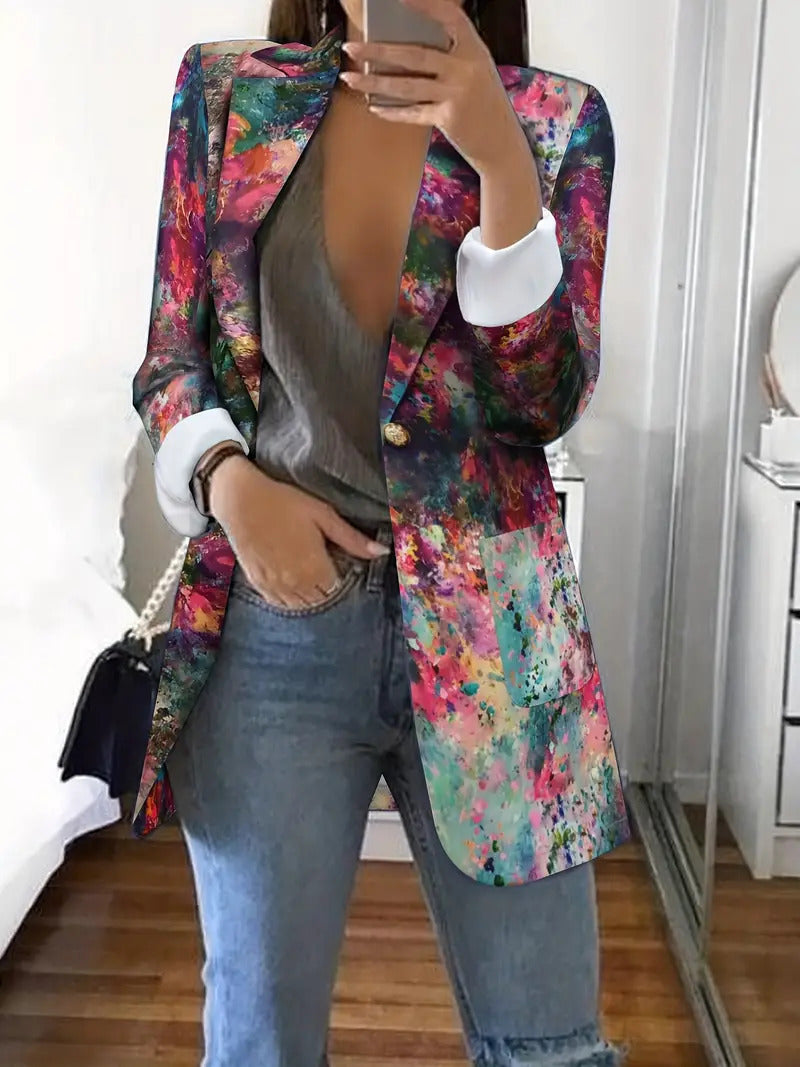 European And American Style Colorful Series Fashion High Sense Spring And Autumn New Casual Suit - G76Z559 / S