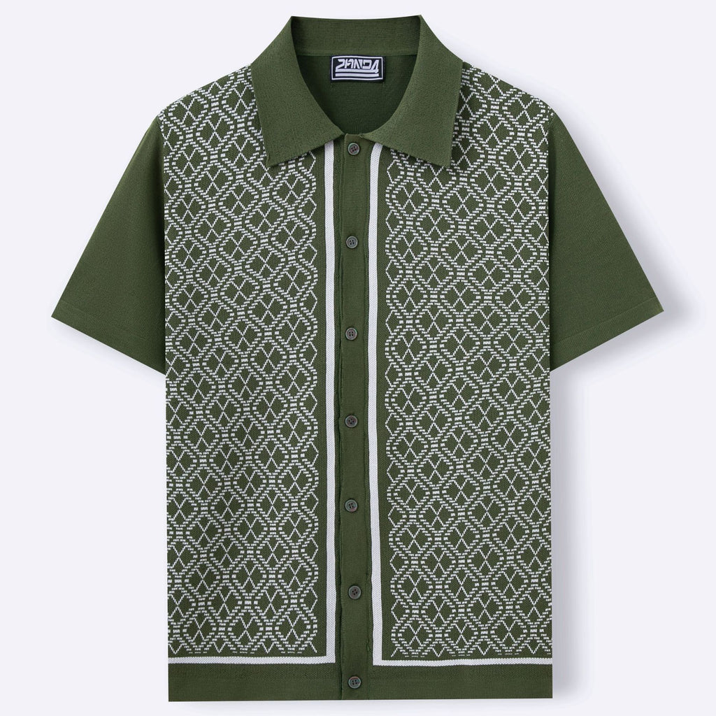 European And American Style Men’s Casual Jacquard Sweater