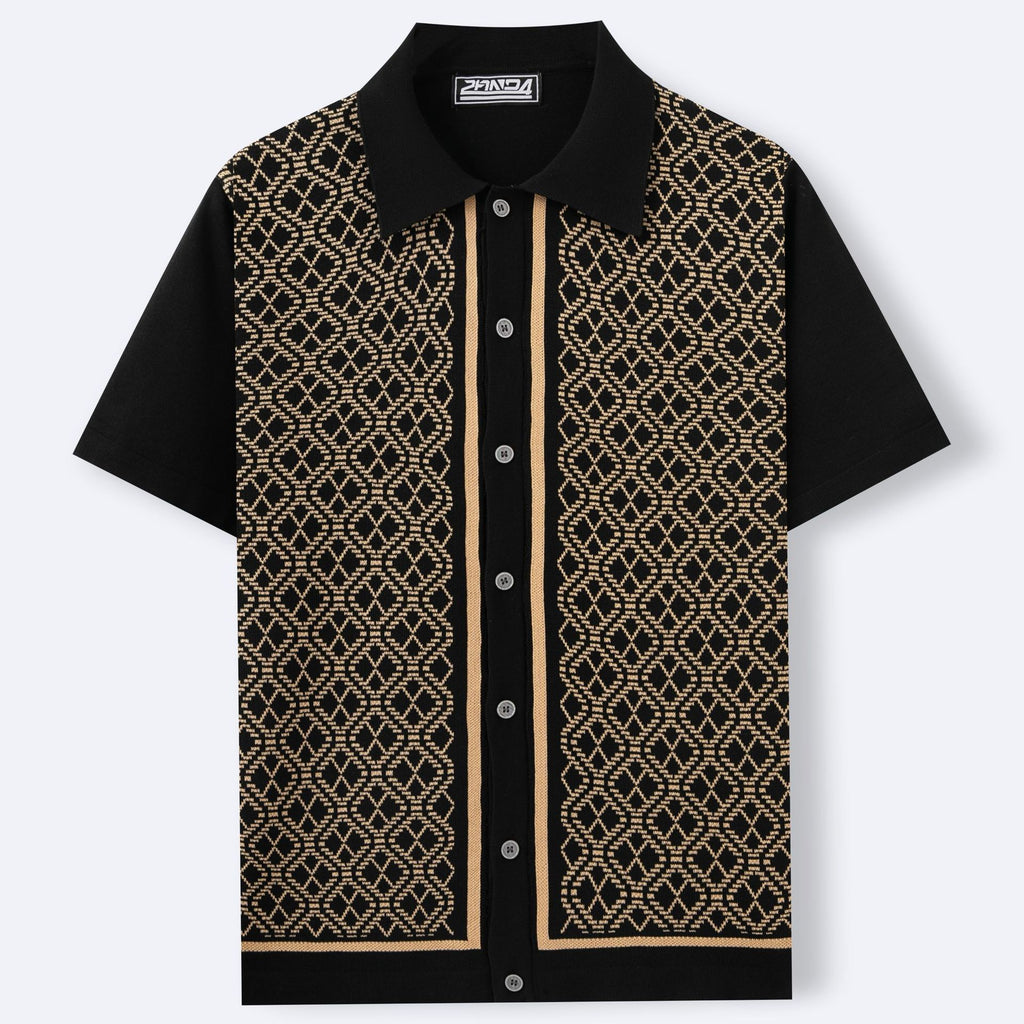 European And American Style Men’s Casual Jacquard Sweater