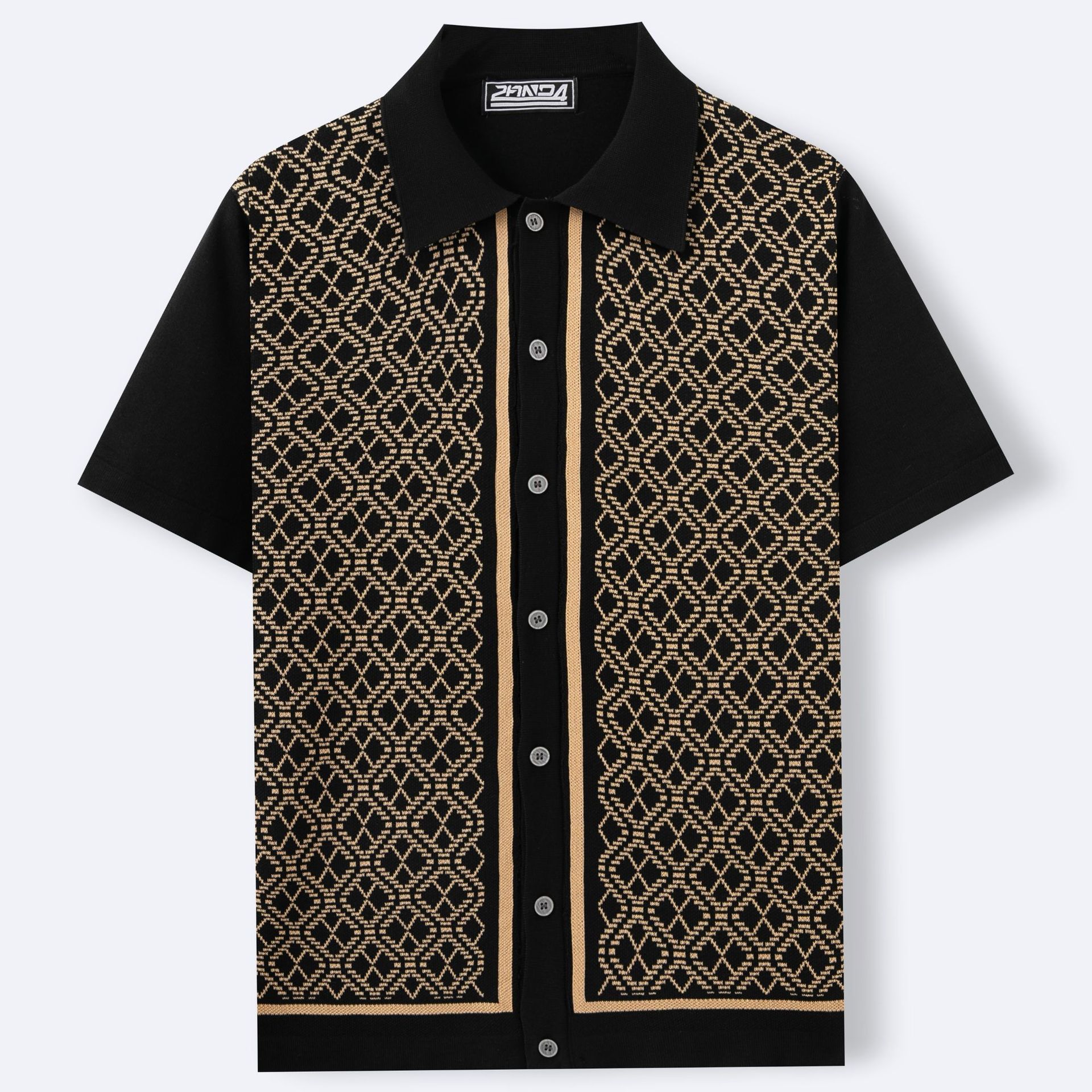 European And American Style Men’s Casual Jacquard Sweater