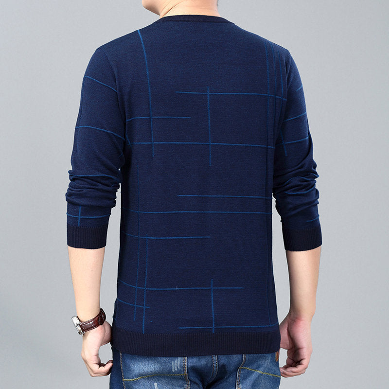 Men’s youth hooded round neck long sleeve t-shirt