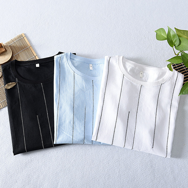 Men’s striped T-shirt