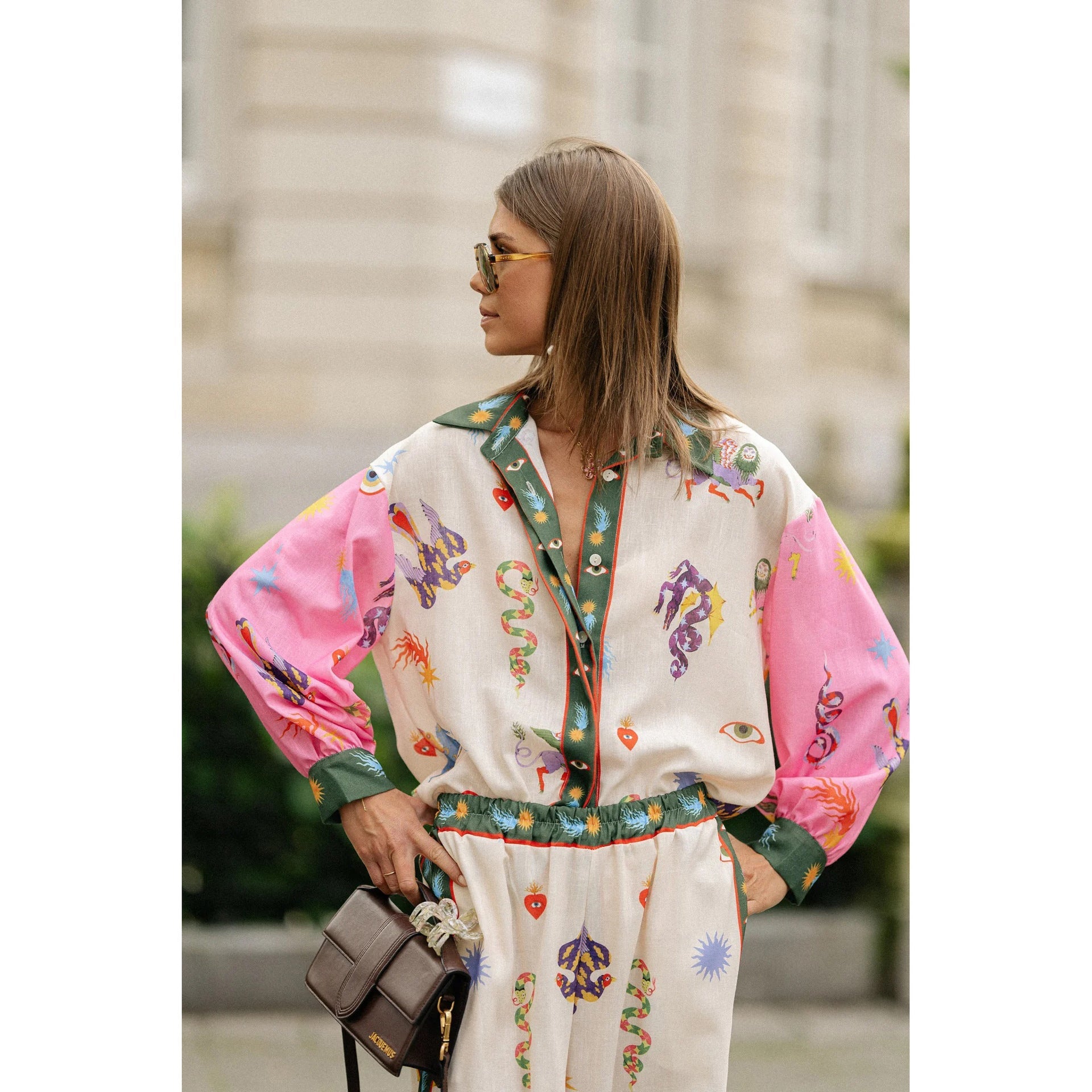 Asian Printing Size Luxury Clothing Explosion
