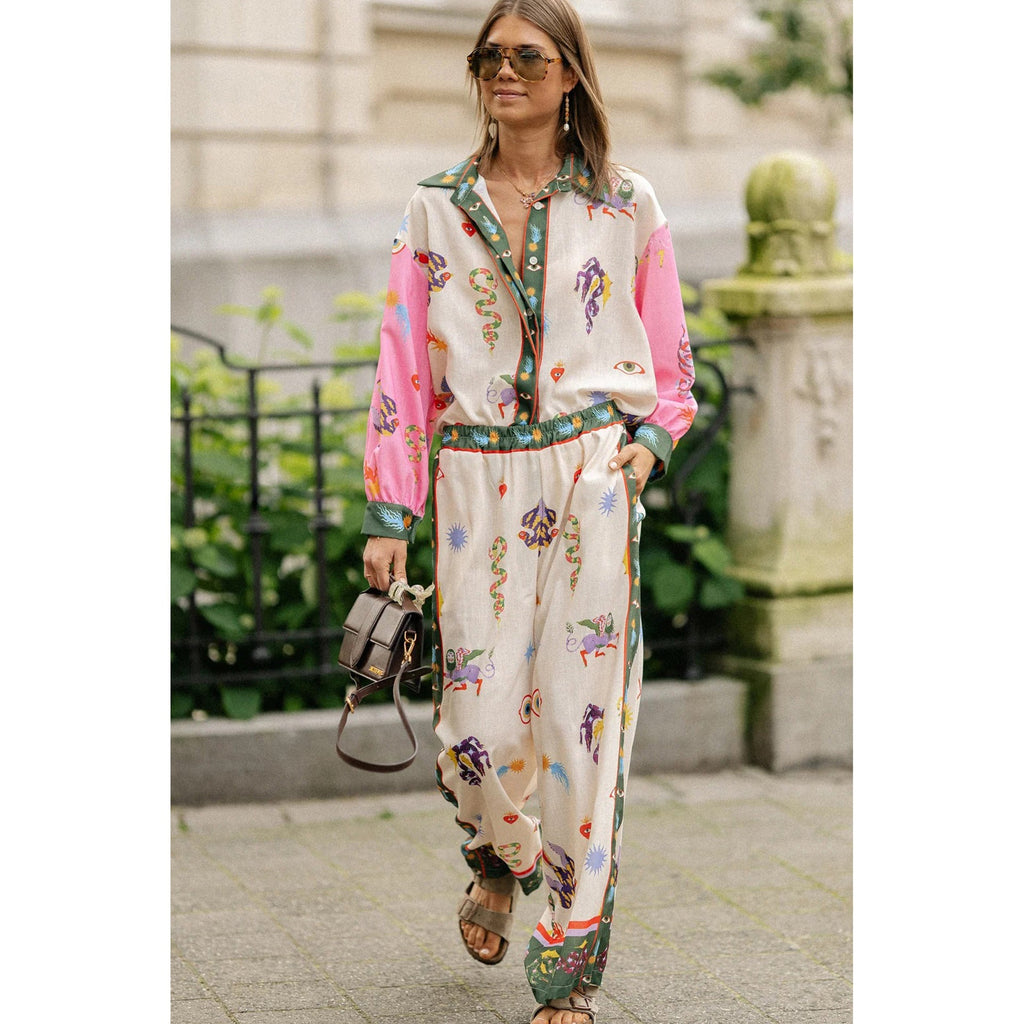 Asian Printing Size Luxury Clothing Explosion