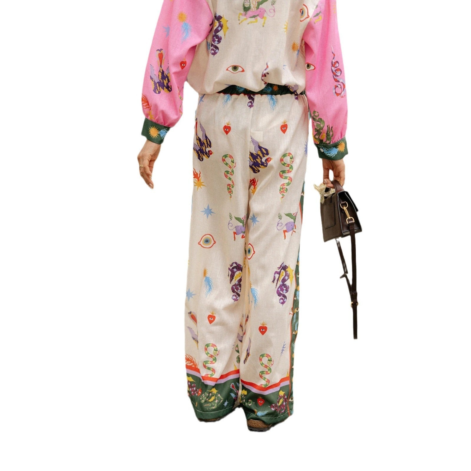 Asian Printing Size Luxury Clothing Explosion
