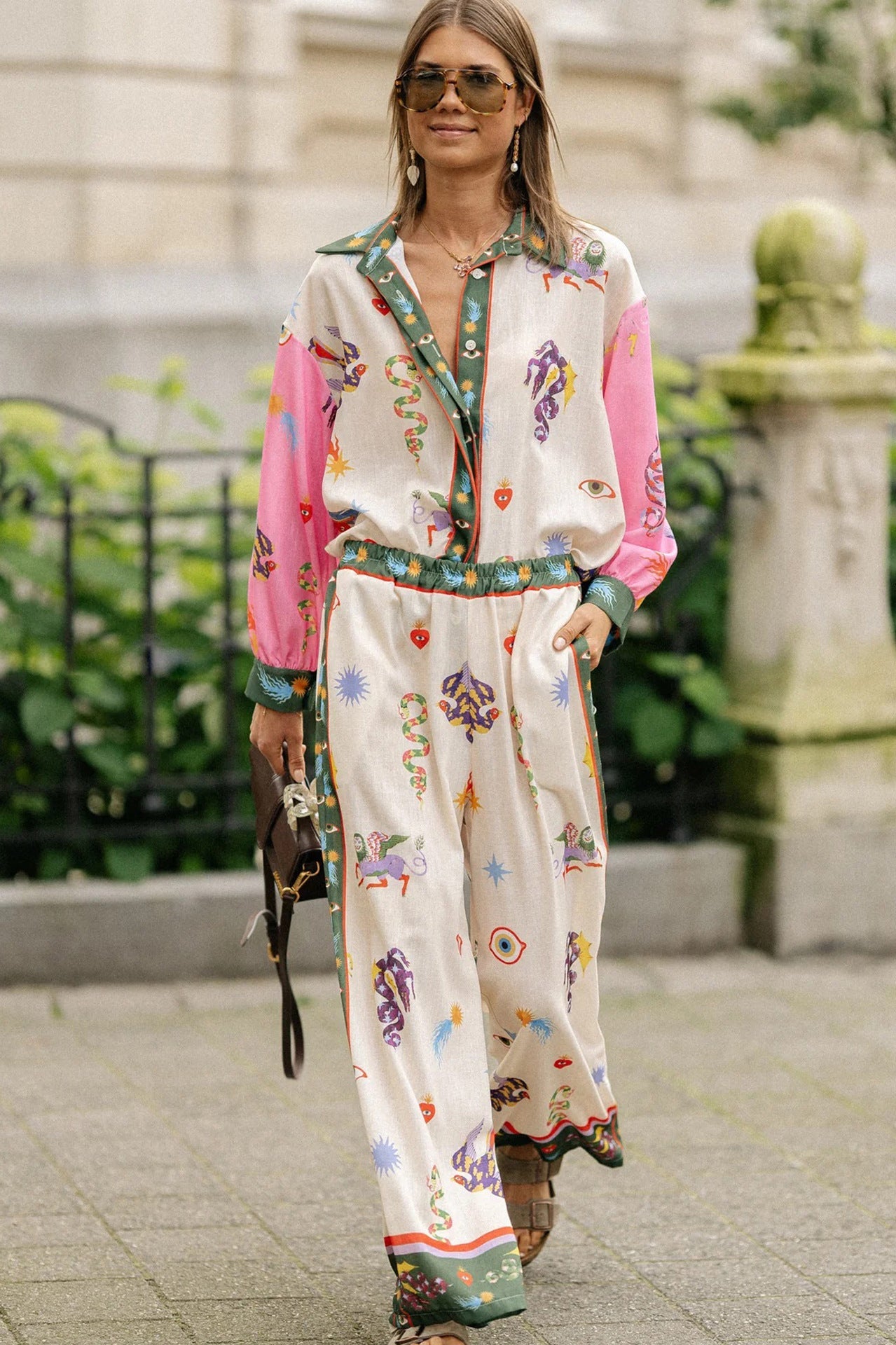 Asian Printing Size Luxury Clothing Explosion - Printing / S