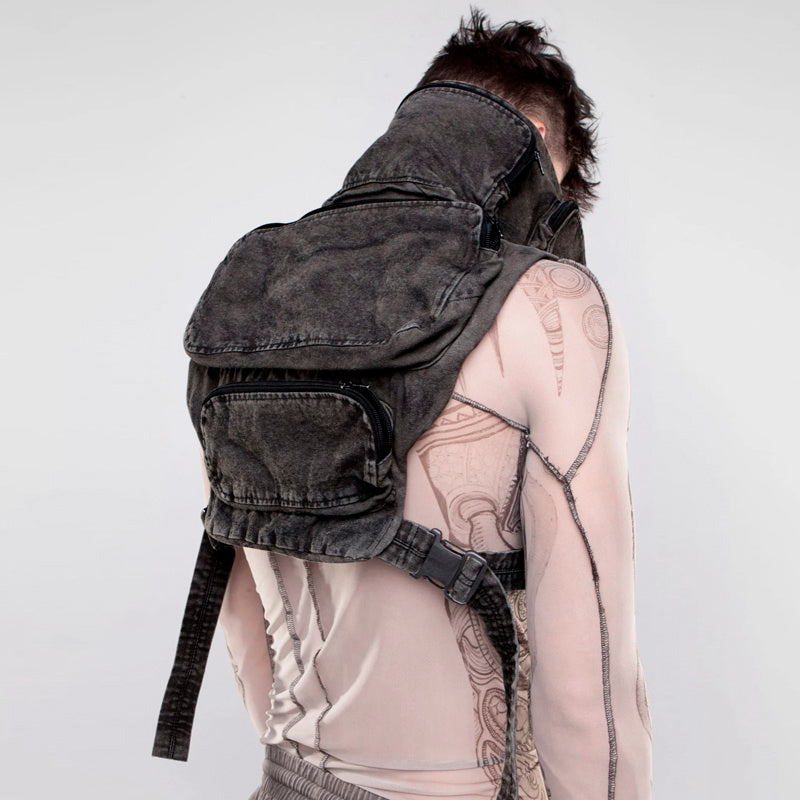 Asymmetrical Three-dimensional Bag Level Profile Tooling Vest Male