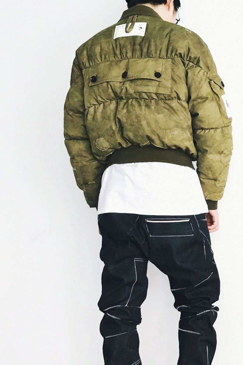 Autumn And Winter Thickened Warm Baseball Down Jacket Men’s Fashion