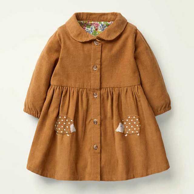 Little Kids Girls Autumn Children’s Dress Baby