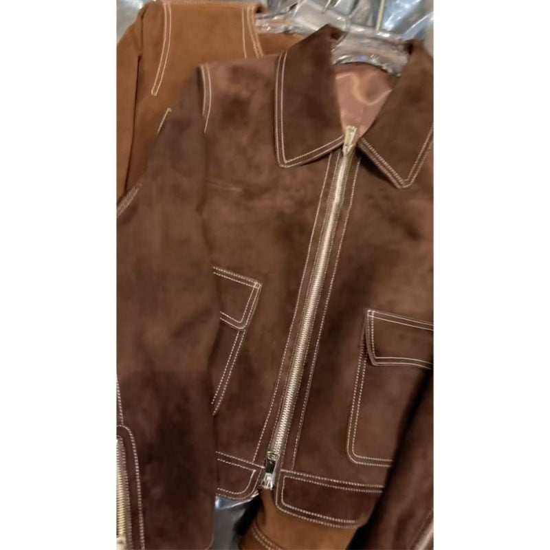 Women’s Autumn Long Sleeve Maillard Jacket