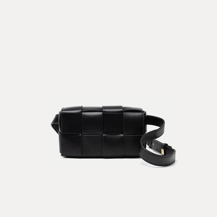 Avocado Green Chest Bag Luxury Clothing - Black