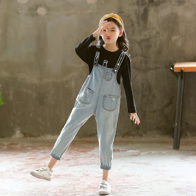 Large Children’s Jeans Children Pants Women