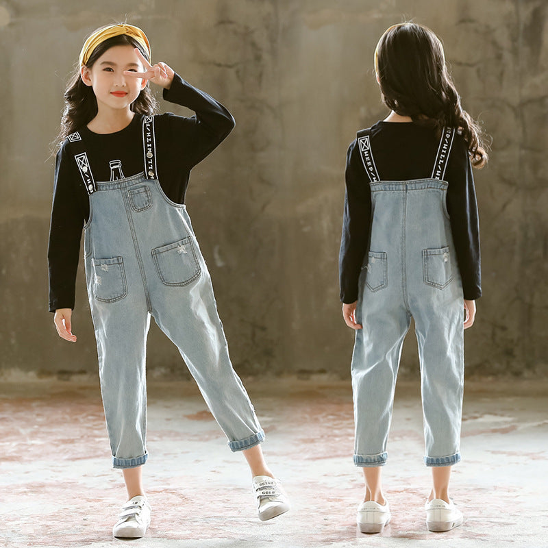 Large Children’s Jeans Children Pants Women