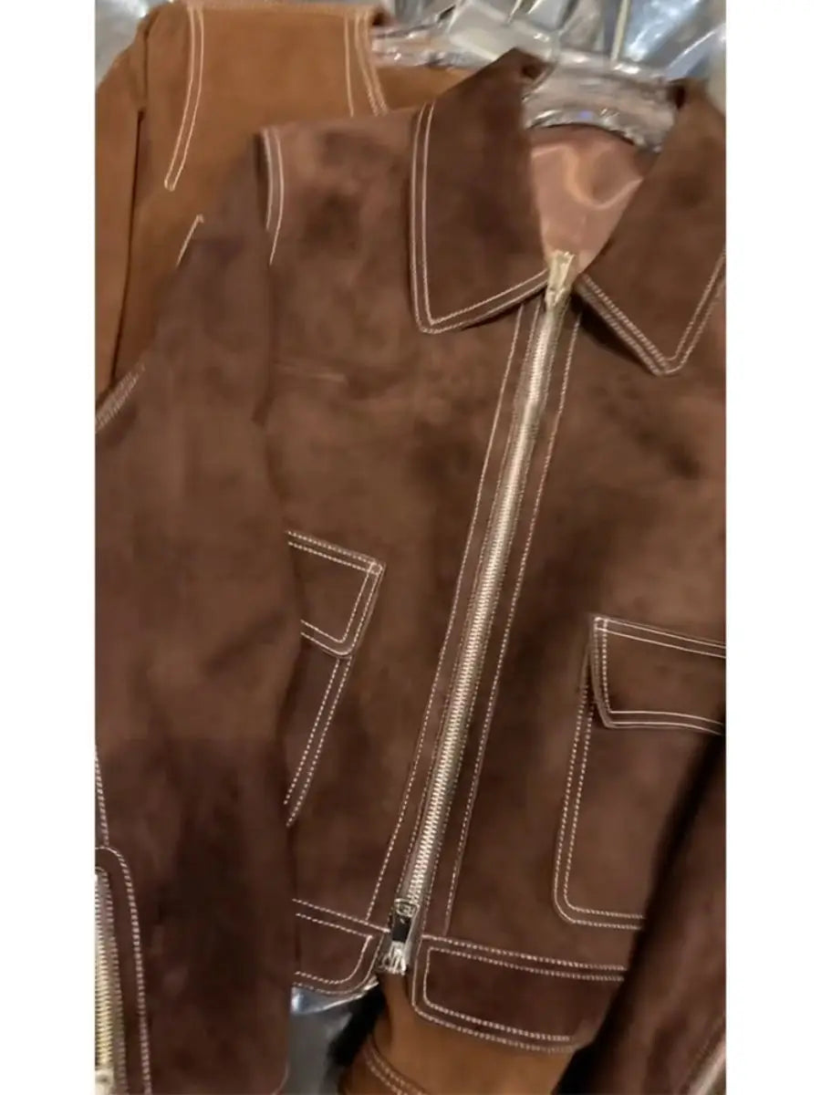 Women’s Autumn Long Sleeve Maillard Jacket