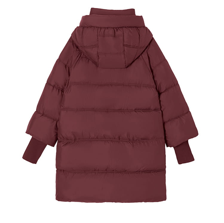 Mid-length Cotton Clothing Slimming Thickened Windproof And Warm