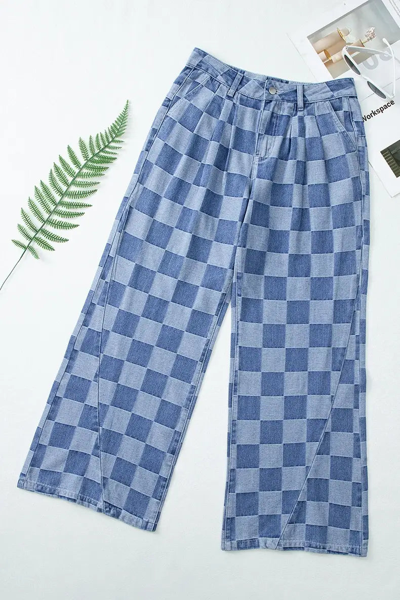 New Loose High Waist Wide-leg Casual Pants Women