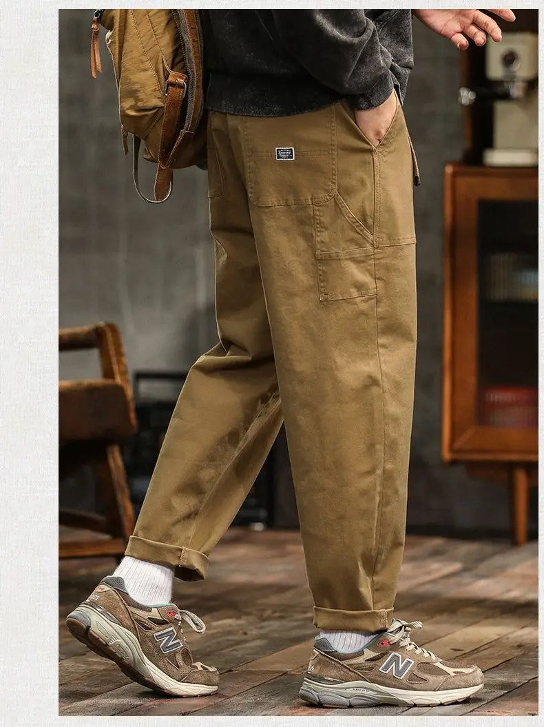Trendy Men’s Clothing Retro Overalls Fashion Brand