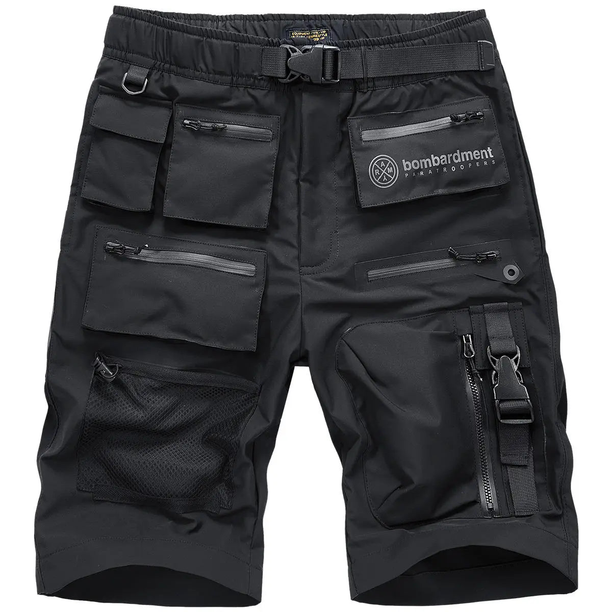 Men’s Loose-fitting Multi-pocket Sports Quick-drying Five-piece Pants