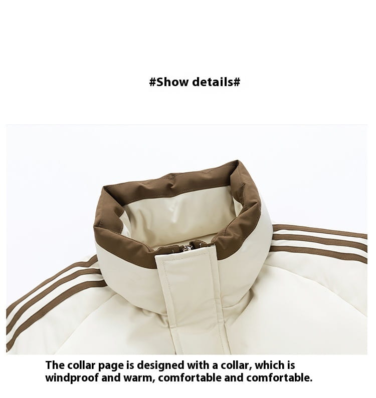 Down Cotton-padded Coat Winter Warm Thickened Puffer Jacket