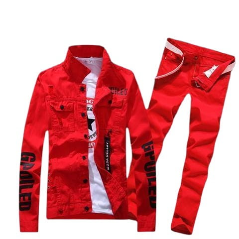 Men’s Polyester Casual Suit