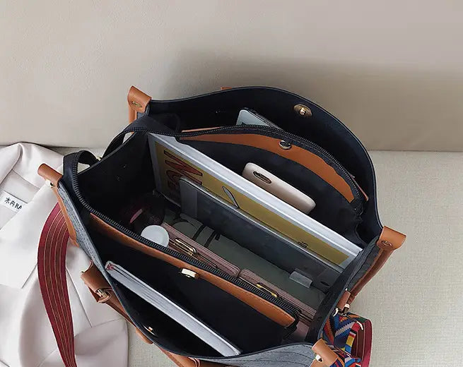 Unleash Luxury Cowhide Shoulder Strap Style