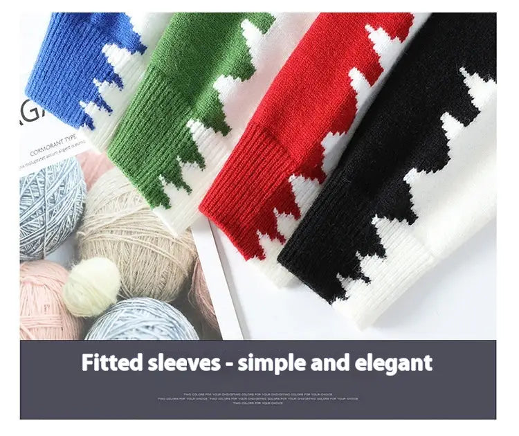 Fashion Round Neck Warm Men’s Sweater