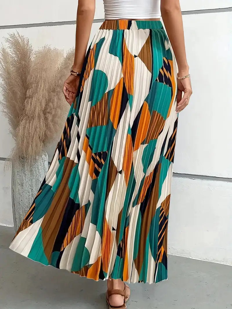 Women’s Fashion Casual Printing Skirt