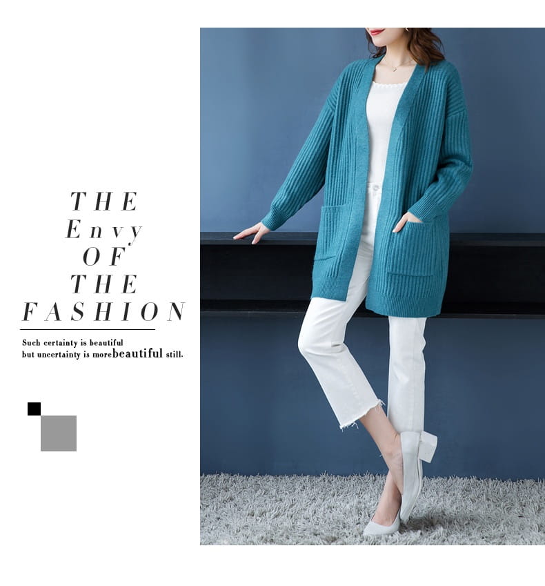 Loose Knitted Shawl Versatile Sweater Coat Women’s