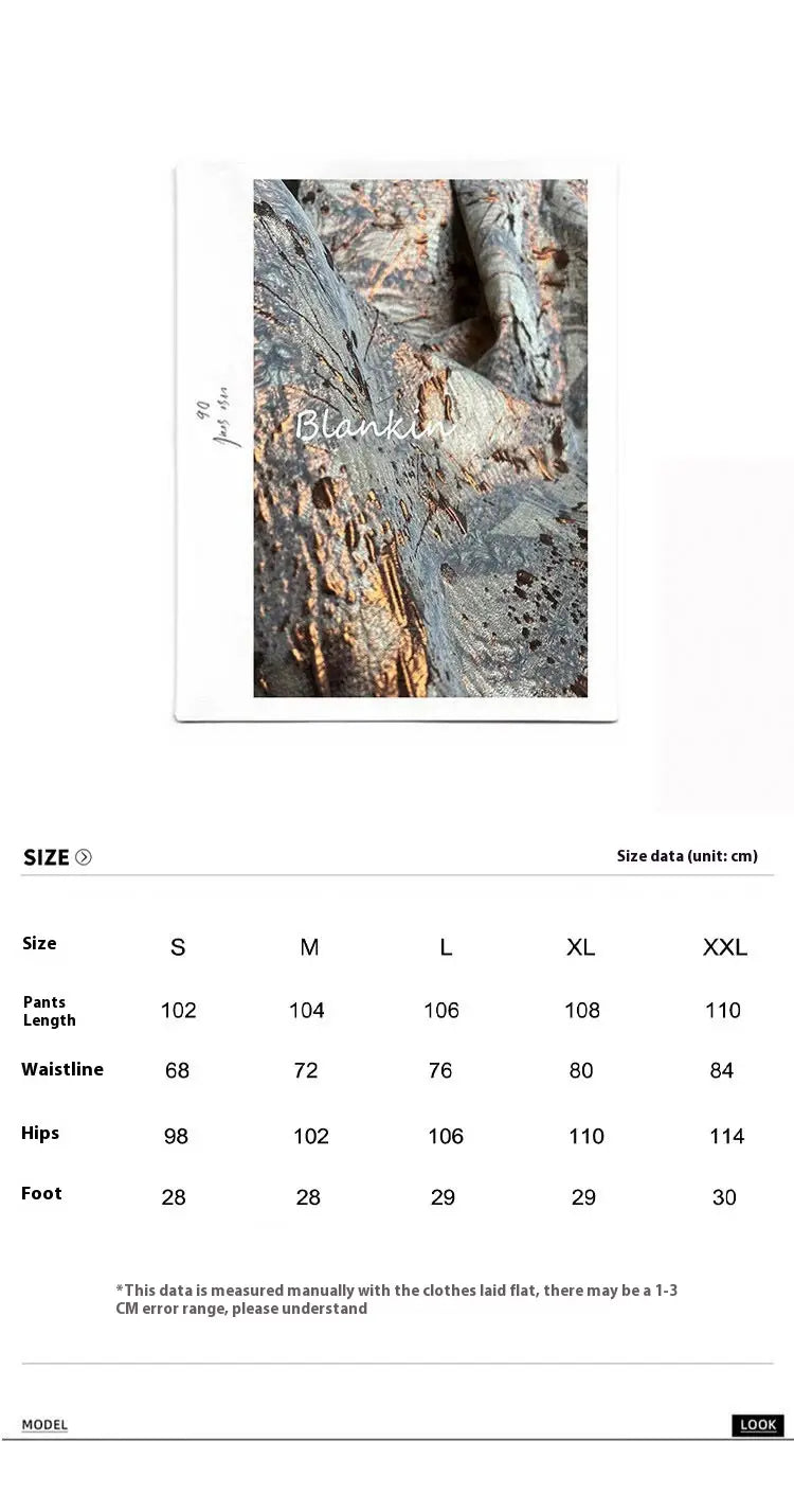 Men’s American Casual Loose Hole Camouflage Pants