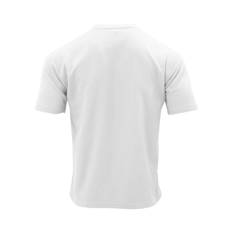 Waffle Round Neck Pocket Short-sleeved Shorts Casual Sports Suit