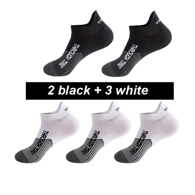 Fashion Running Sweat-absorbent Breathable Non-odor Foot Socks