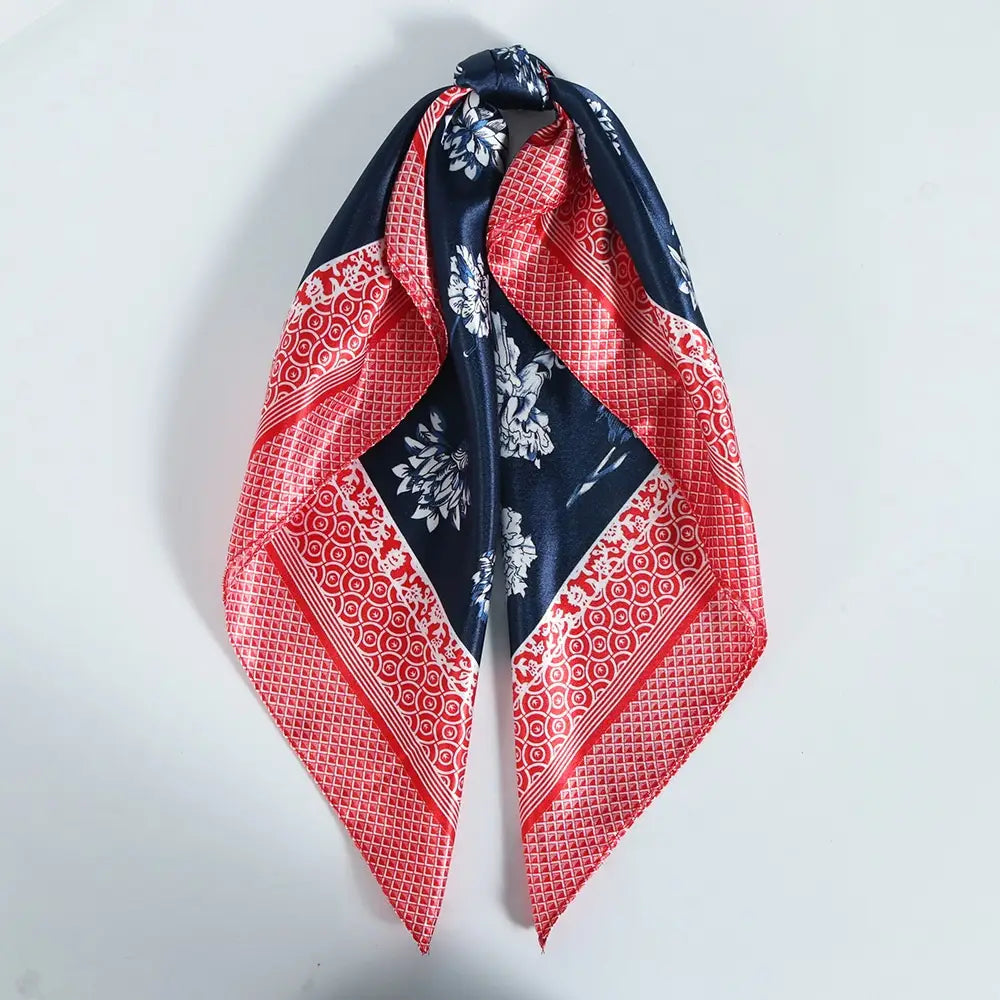 Square Towel Satin Business Work Clothes Small Scarf