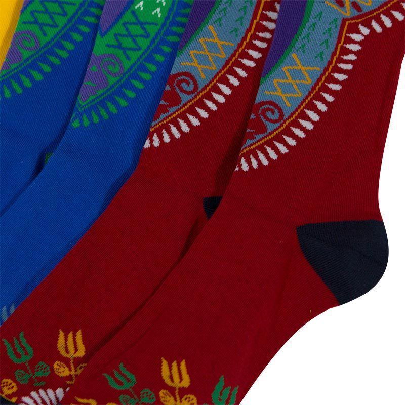 Breathable women’s socks - Picture color / Q3pcs