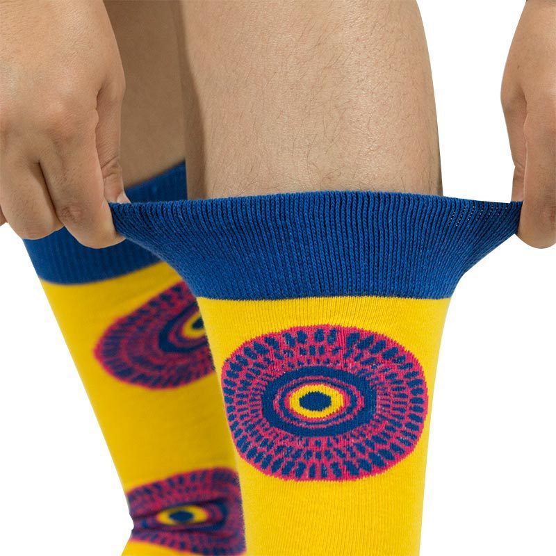 Breathable women’s socks - Picture color / Q3pcs