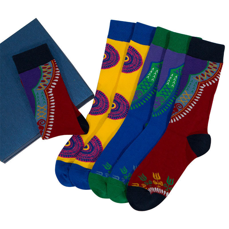 Breathable women’s socks - Picture color / Q3pcs