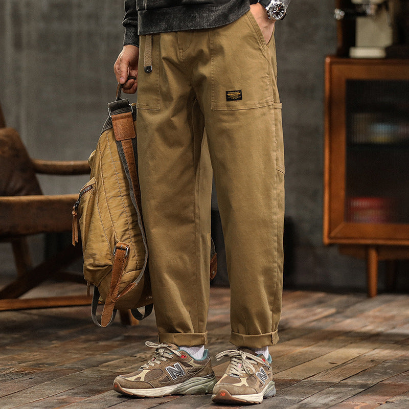 Trendy Men’s Clothing Retro Overalls Fashion Brand