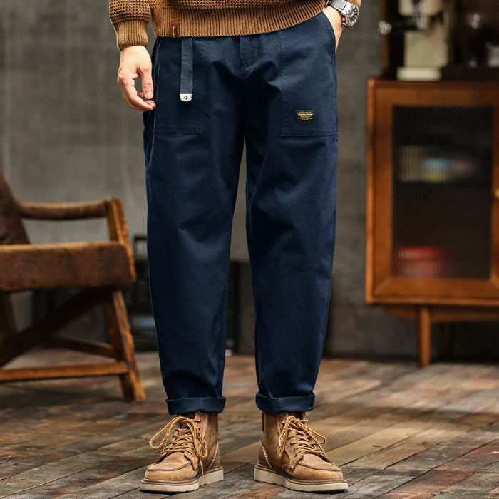 Trendy Men’s Clothing Retro Overalls Fashion Brand