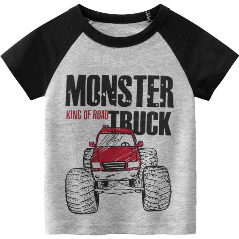 New Boys’ Short Sleeve Tops Wholesale Korean T-shirt Kids Clothes