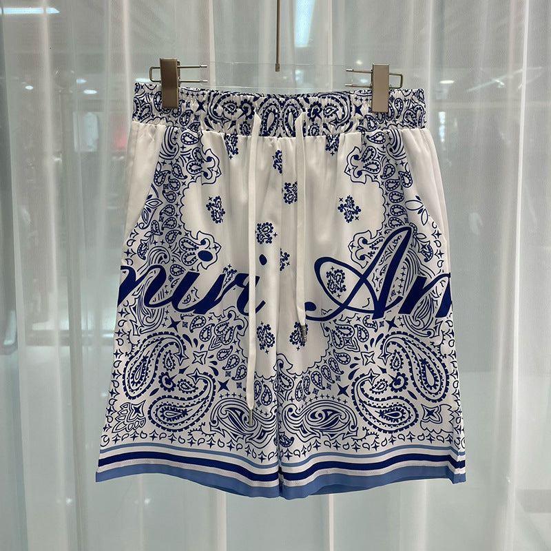 Men’s Fashion Casual Beach Shirt Shorts Suit