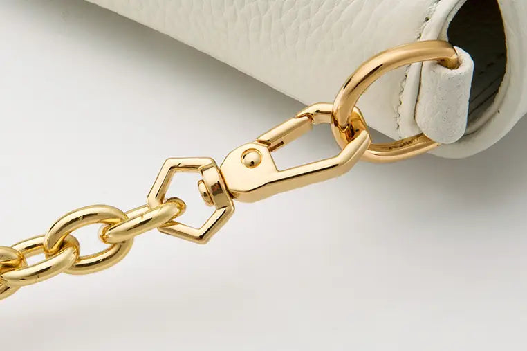 Beige Leather Crossbody Bag High End Fashion Online