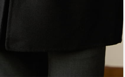 Men’s Thermal Wool Blazer Collar Coat
