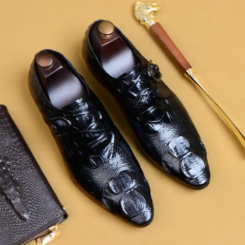 Men’s Business Suit Leather Shoes
