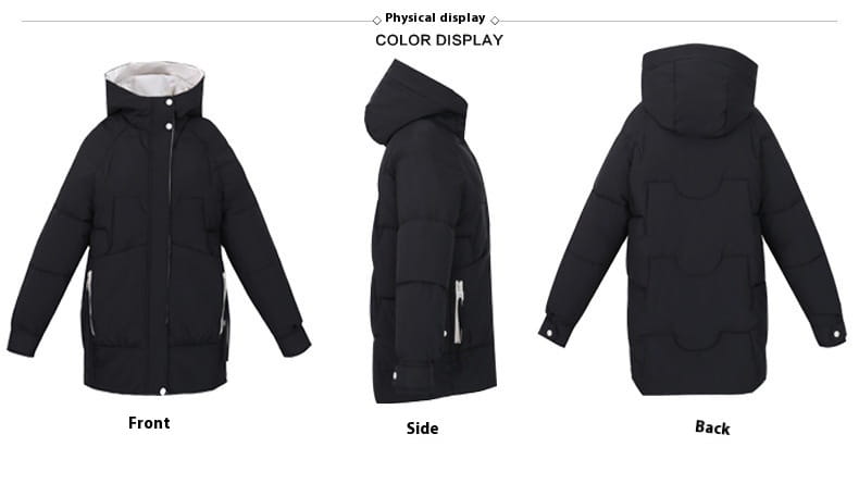 Women’s Down Cotton-padded Jacket Mid-length Winter