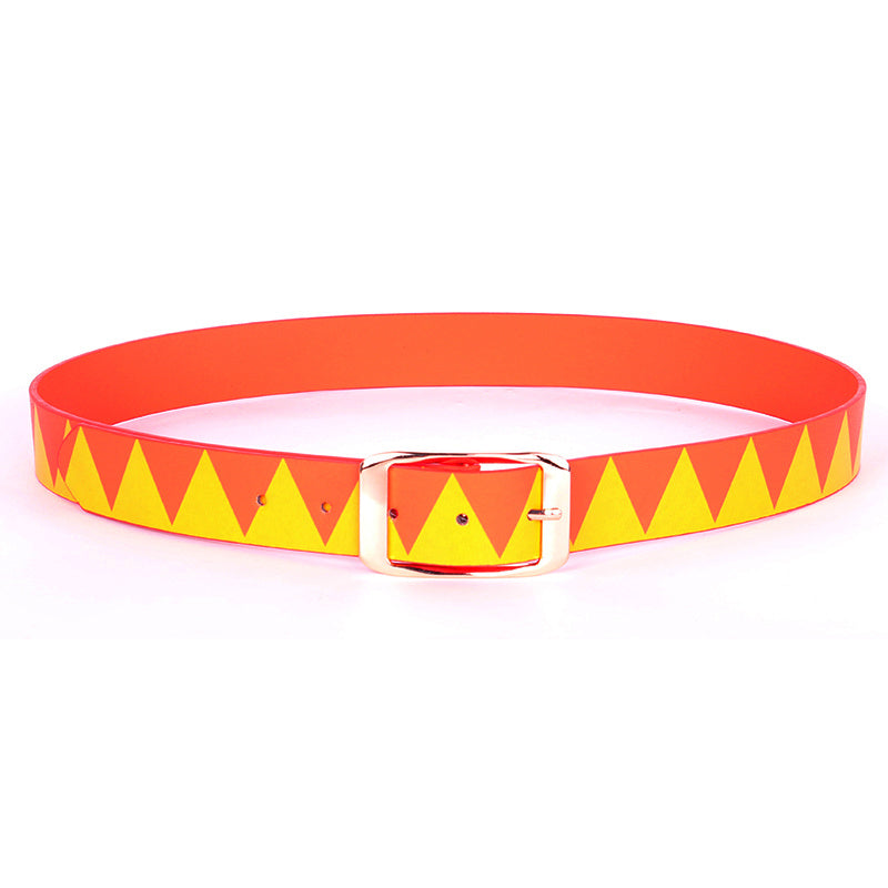 Bizarre Adventure Cos Accessories Belt - Yellow