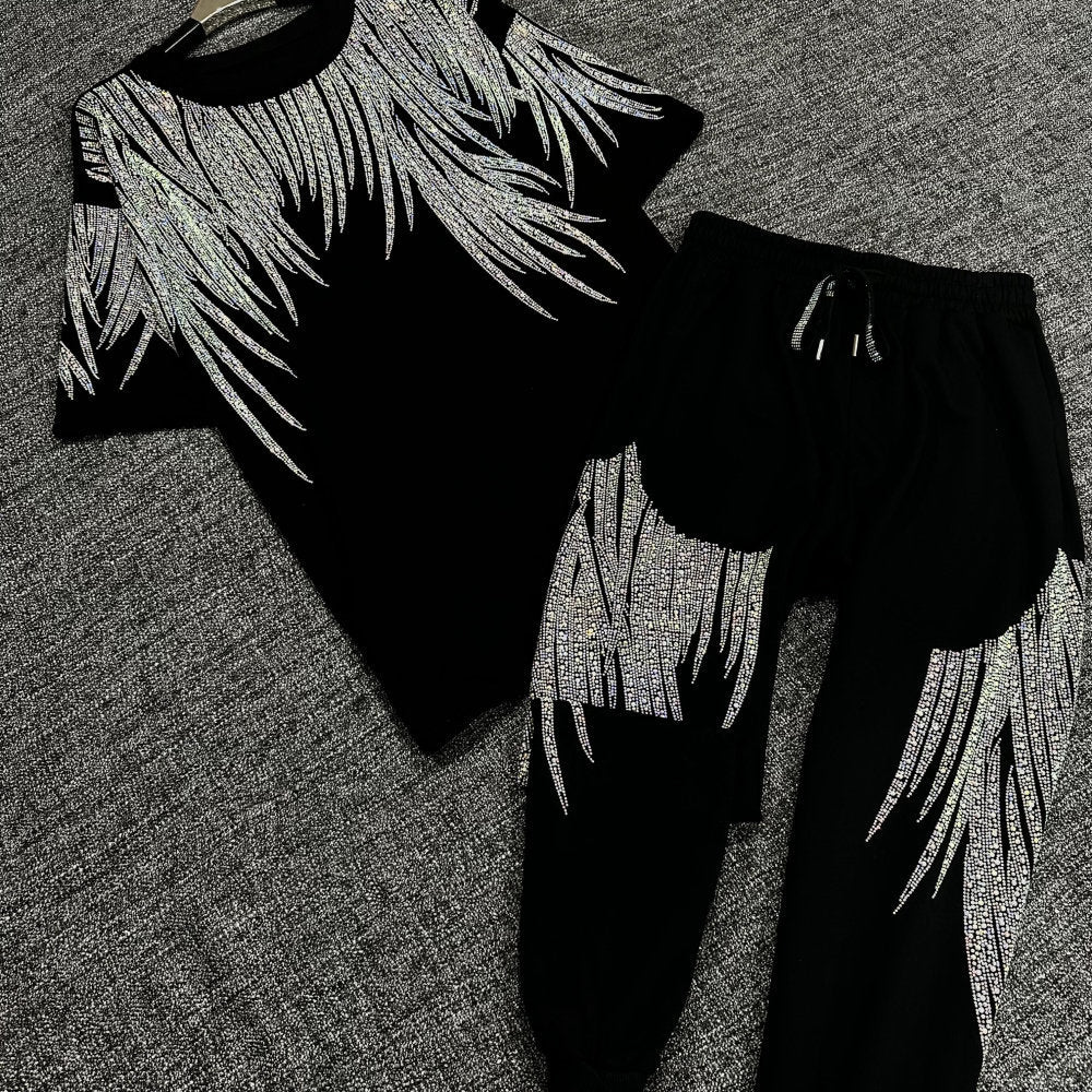Men’s And Women’s Heavy Duty Fashion Set With Diamonds