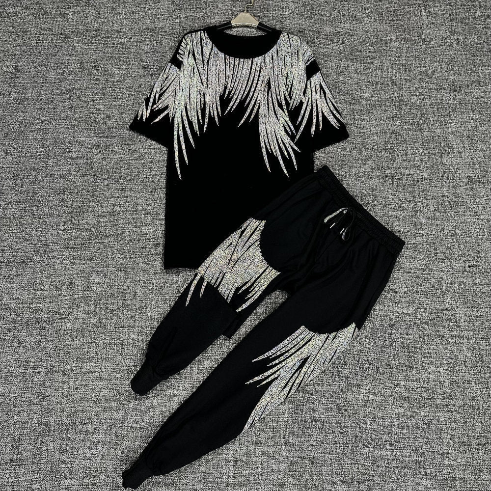 Men’s And Women’s Heavy Duty Fashion Set With Diamonds
